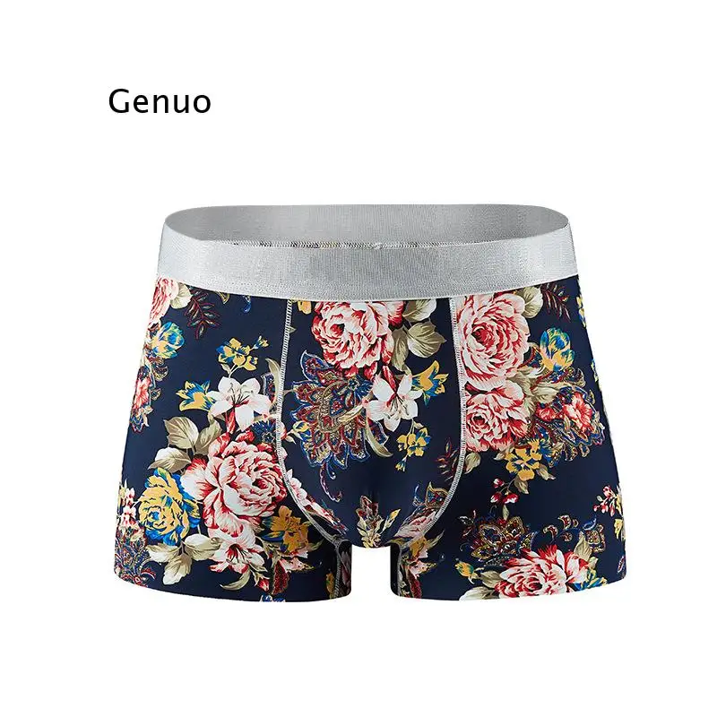 Комплект мужского высокоэластичного нижнего белья трусы боксеры из вискозы и