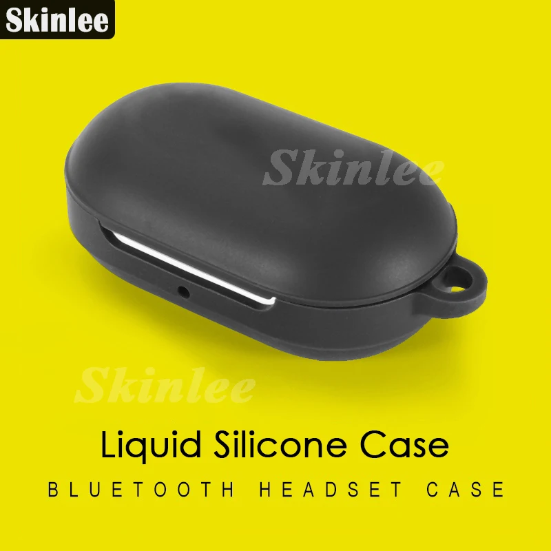 Жидкий силиконовый чехол Skinlee для OPPO Enco W11 беспроводных наушников защитный