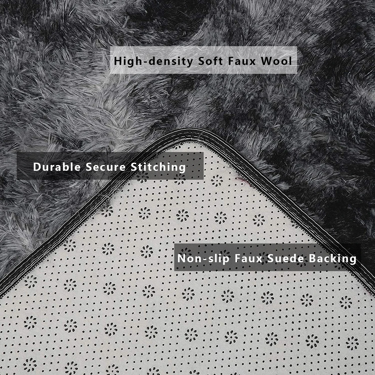 Плюшевый ковер для гостиной Пушистый Ковер толстые ковры кровати