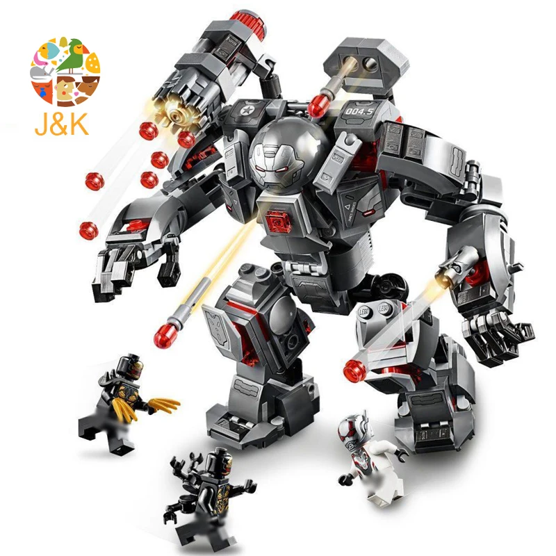 76124 супергерои модель супергероев Marvel War Machine Buster строительные блоки для