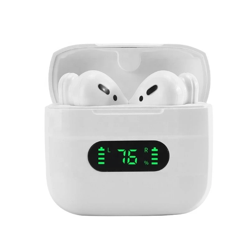 

Semi-in-ear Wireless bluetooth Headphones Smart Touch Battery Display Headset Hifi 3D Surround Noise Reduction Portable Earphone