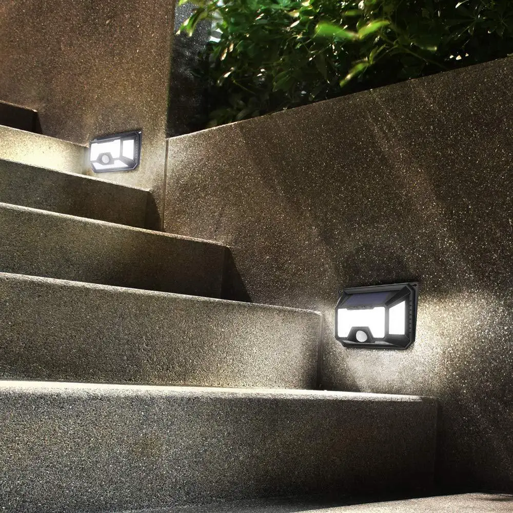 68 светодиодный ночник с датчиком движения на солнечной энергии уличный