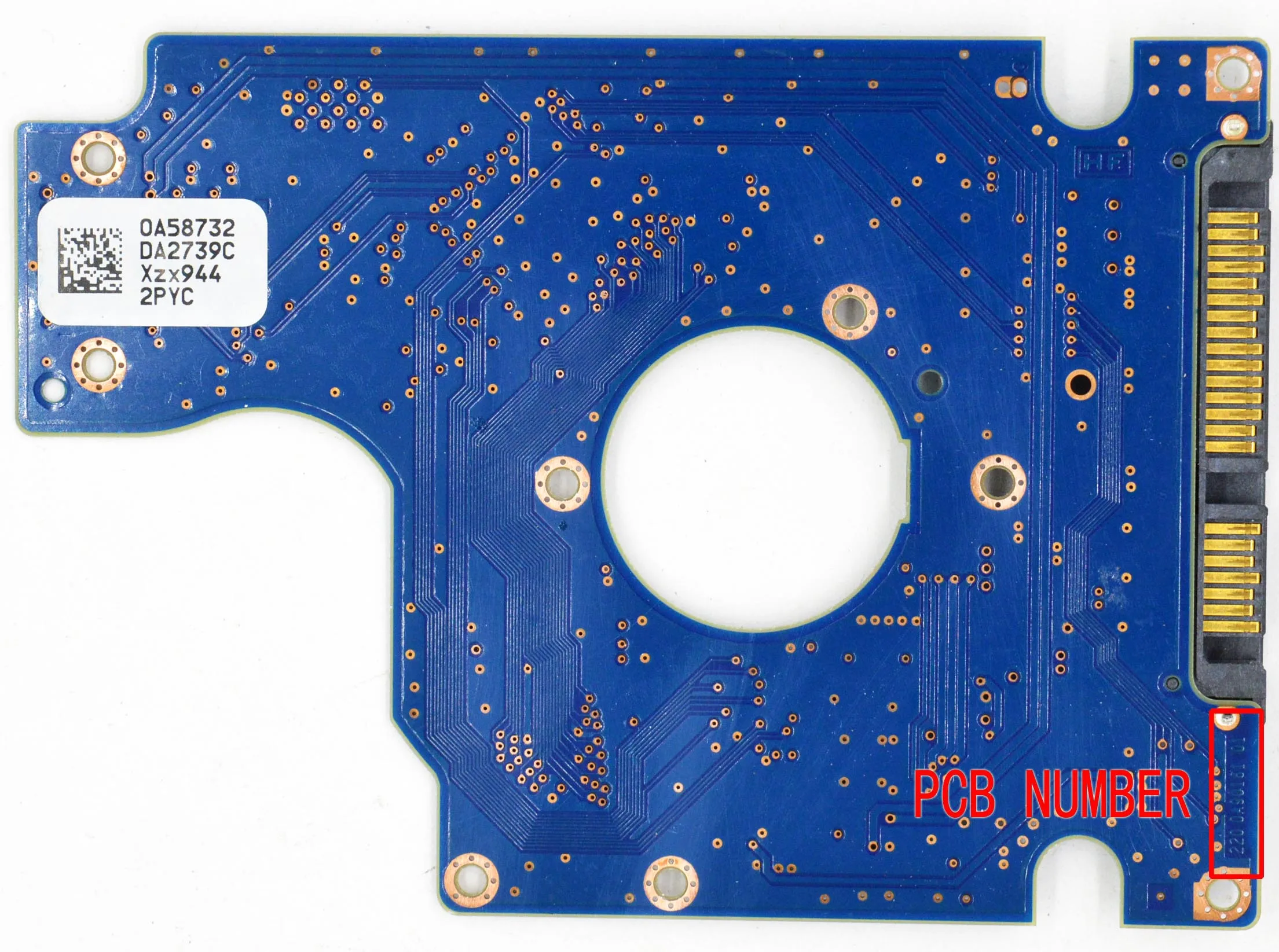Запчасти для жестких дисков печатная плата 220 0A90161 01 Hitachi 2 5 SATA hdd восстановление