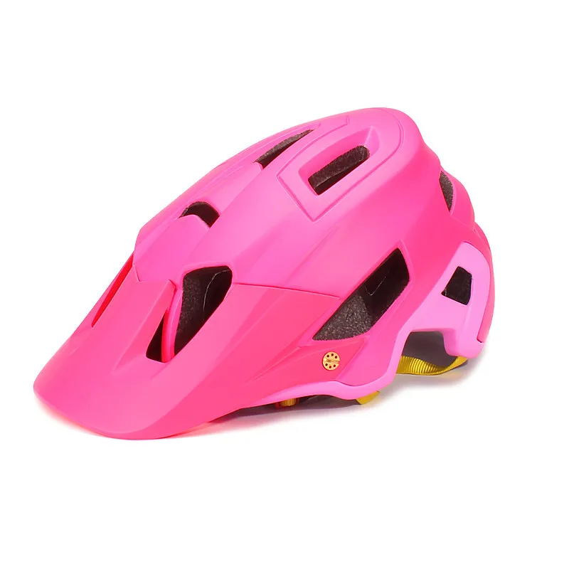 Pink Cairbull велосипедный шлем для всех видов спорта, для велоспорта, MTB, велосипеда, безопасности, для езды на велосипеде, гоночные шлемы BMX, анти-шок, 55-61 см - Цвет: Pink