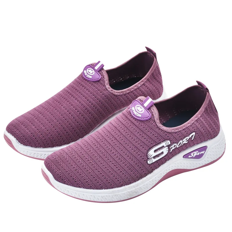 

Ladies Casual Shoes 2021 Fashion Brand Shoes Casual Sports Shoes Running Shoes Cloth Shoes Breathable Wholesale Women's Shoes