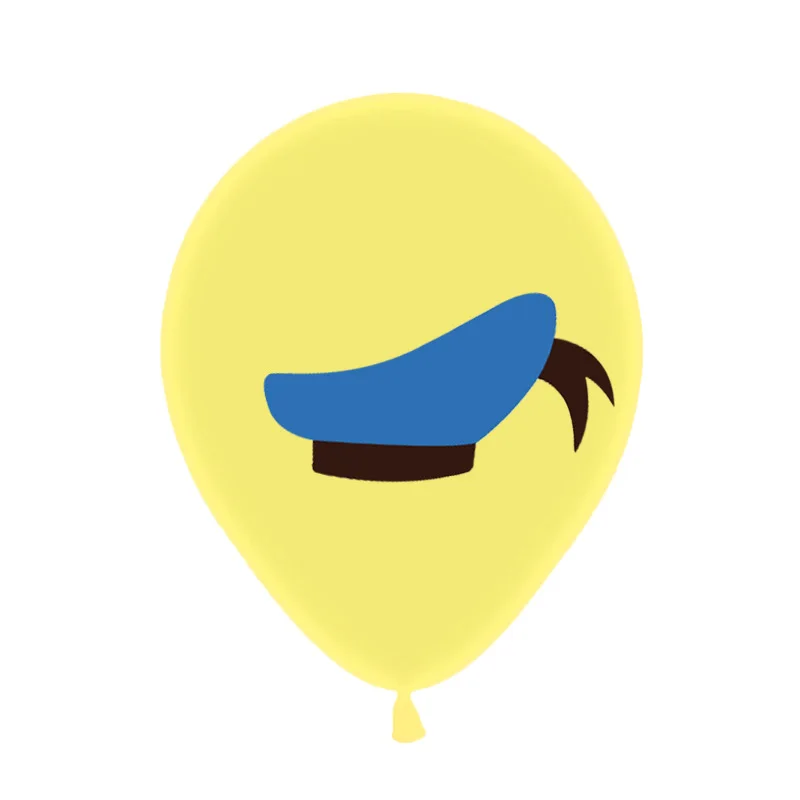 12 дюймов 10 шт Disney Дональд Дак воздушных шаров из латекса День рождения Декор Baby