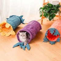 cute vegetable pet kennel accessories carrot cucumber eggplant cat kennels drill tube creative solid color pet supplies
