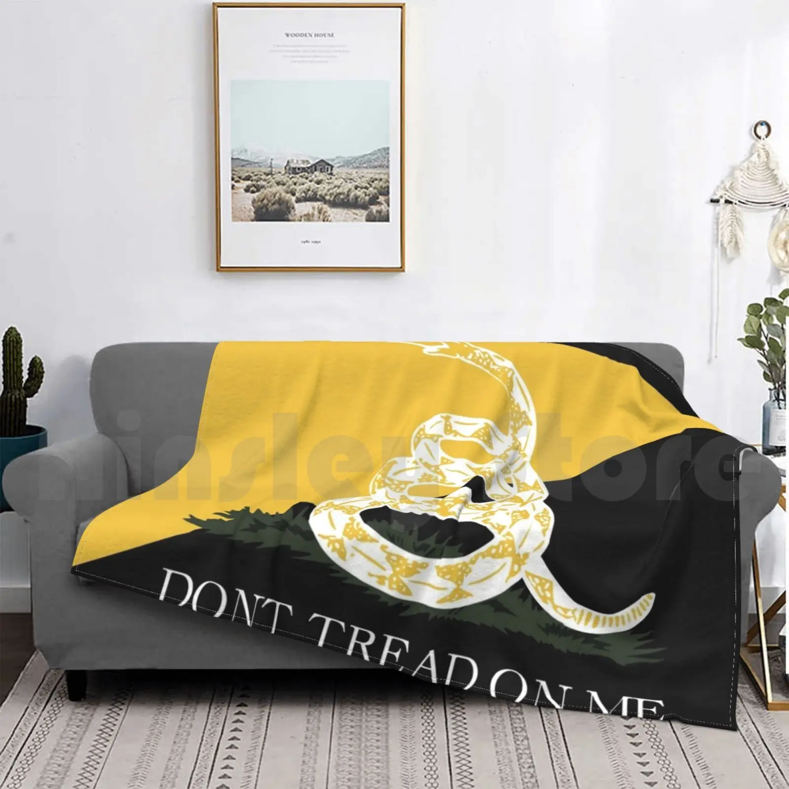 Флаг Gadsdens бандажный флаг одеяло для дивана кровати путешествий Гадсден гадсон