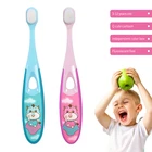 Детская ультратонкая очень мягкая зубная щетка, портативная Экологически чистая зубная щетка для ухода за зубами и молоком, инструменты для ухода за полостью рта