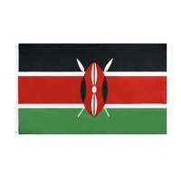 free shipping kenya flag 90x150cm ken ke kenya flag indoor outdoor decoration