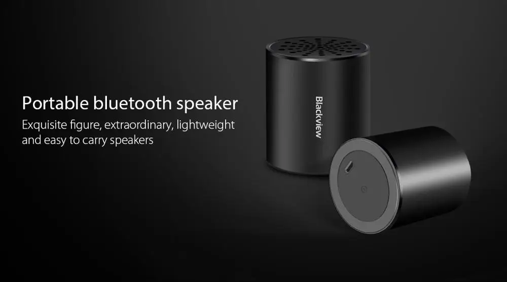 Nuovo altoparlante портативный мини Bluetooth беспроводной BLACKVIEW на tutti i modelli|Комплекты