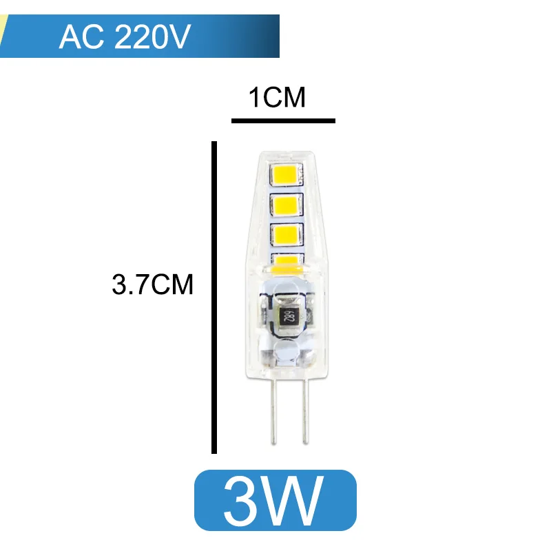 10 шт. светодиодный G4 G9 затемнения светодиодный светильник 220V AC DC 12V светодиодный COB светильник светодиодный G9 3 Вт 6 Вт 10 Вт SMD 2835 Светодиодный светильник ing заменить галогенные точечный светильник - Испускаемый цвет: G4 8LED ACDC12V