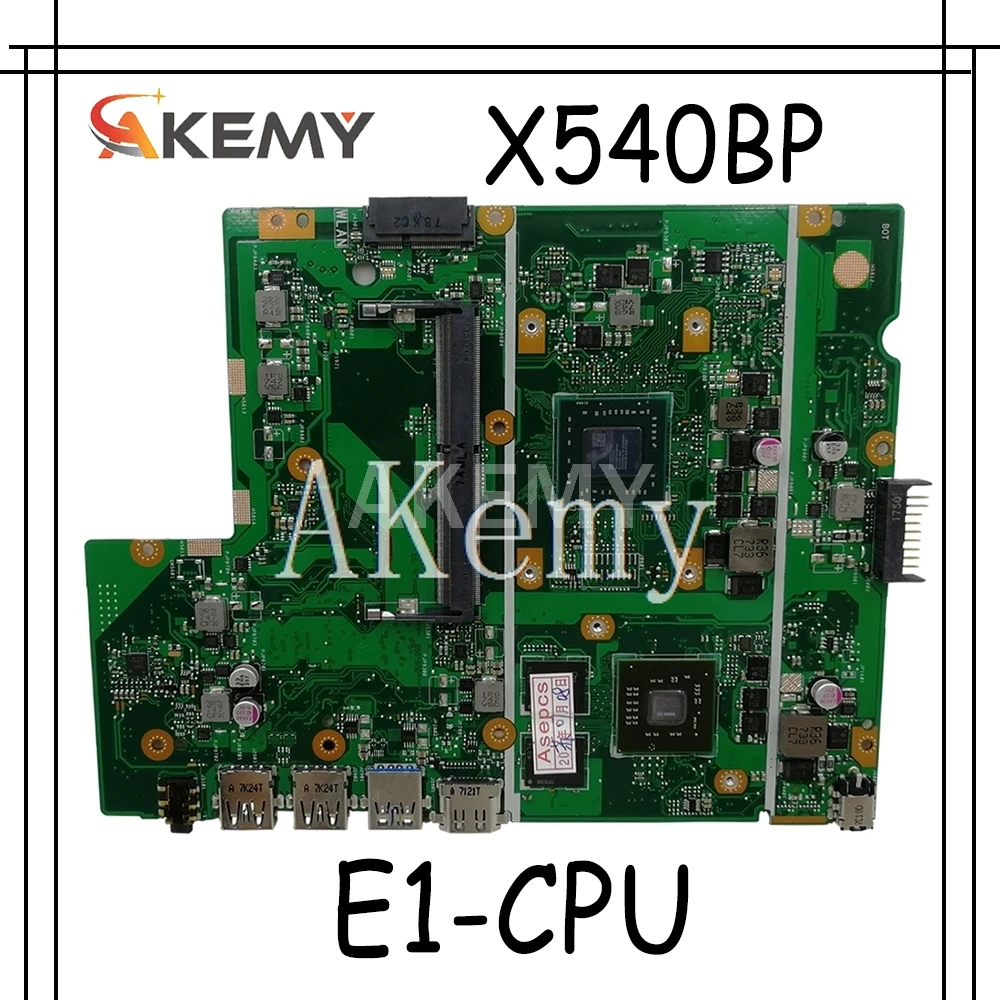 Günstig Akemy Für Asus X540BP X540B Laotop Mainboard X540BP Motherboard Mit E1/E2-CPU