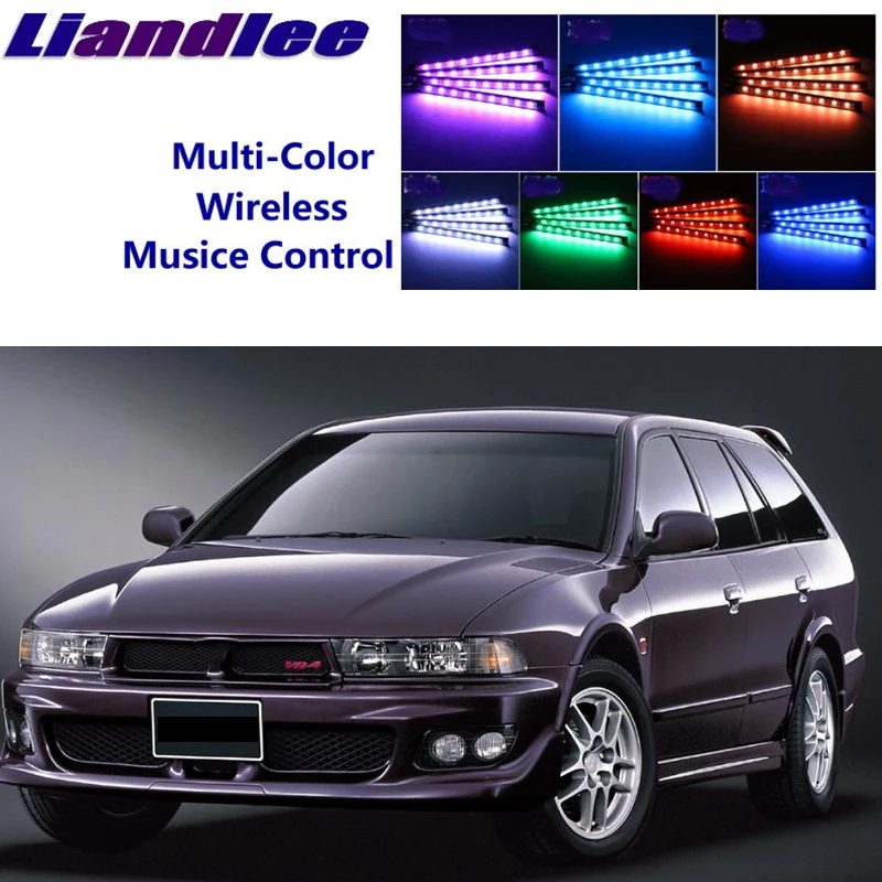 LiandLee автомобильный светящийся Интерьер пол декоративные сиденья акцент