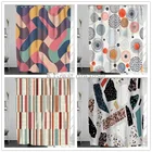 Занавеска для душа из полиэстера, водонепроницаемая, с 3d-рисунком