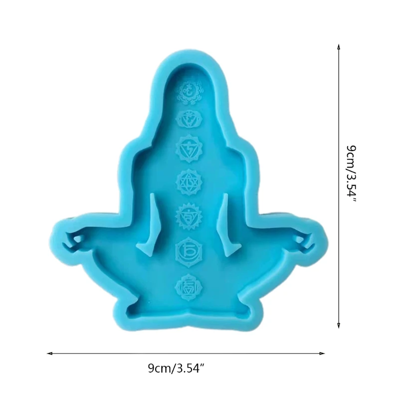 

Coaster Epoxy Resin Mold Cup Mat Pad Silicone Mould DIY Craft Decor Casting Tool