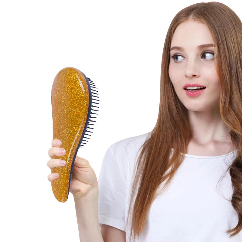 1 шт. расческа для волос Расческа блестящая волшебная ручка Уход за волосами