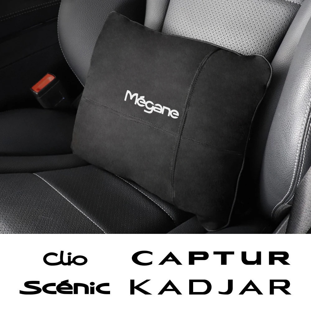 Car Seat Back Support Pillow Waist Cushion For Renault Megane Clio Captur Kadjar Scenic Laguna Zoe Fluence Koleos Accessories | Автомобили