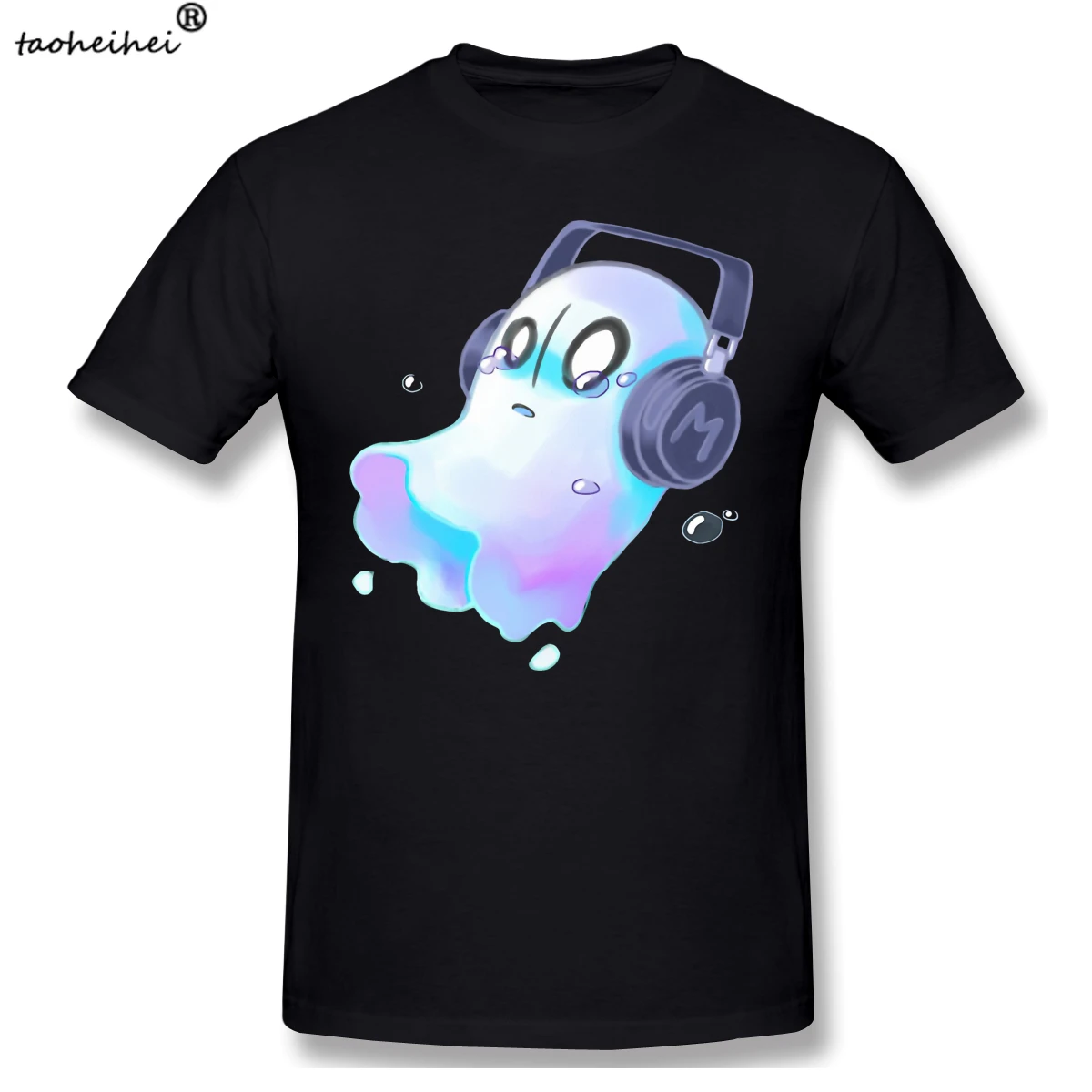 Napstablook Повседневное футболка горячая Распродажа undertale 100% хлопковые футболки с
