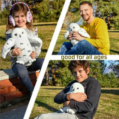 Детский подарок прекрасные белоснежные сова плюшевые игрушки животных Гарри