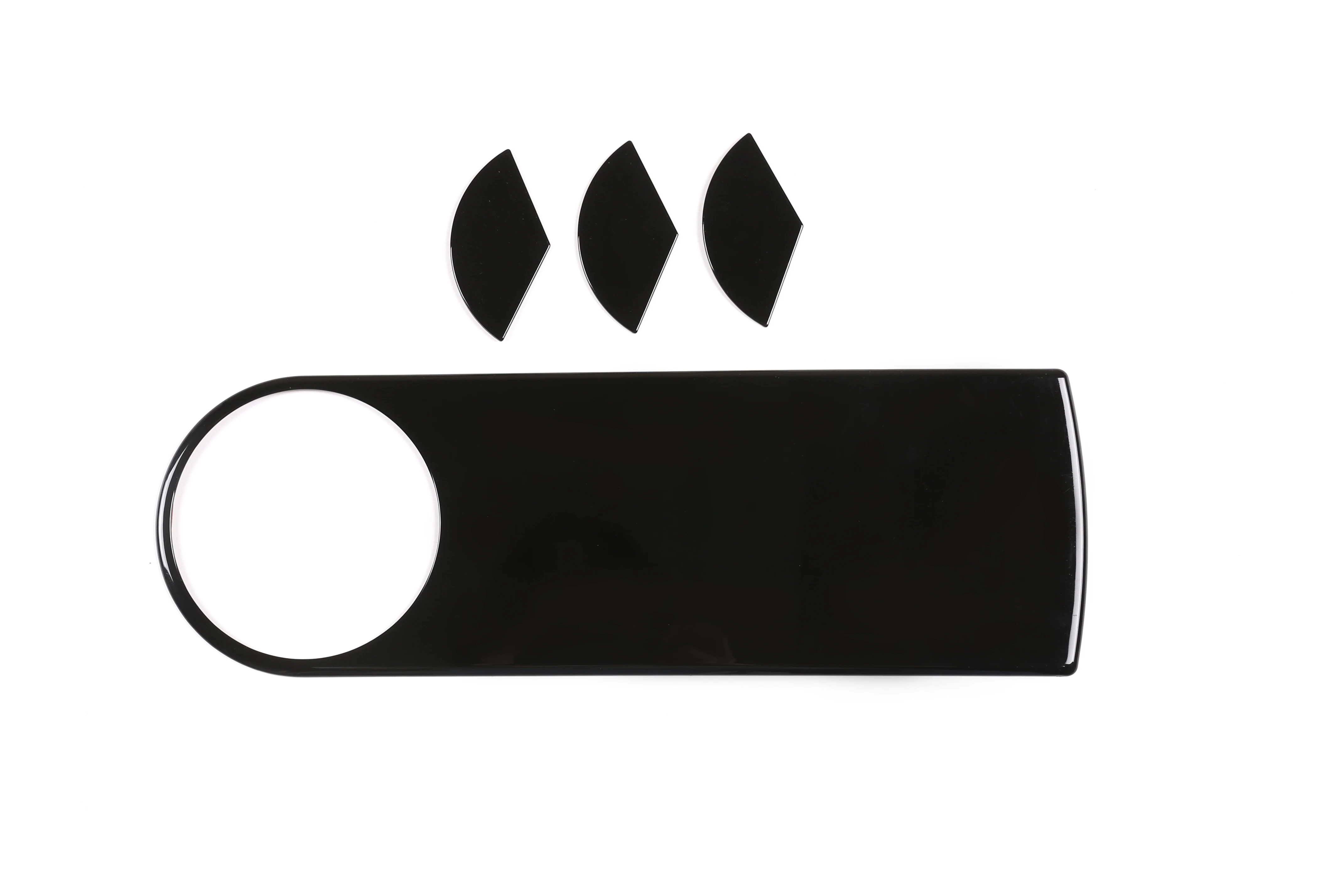 

Car ABS Spare Tire Logo Trim Decorative Trim 4pcs For 2004-2020 Benz G class