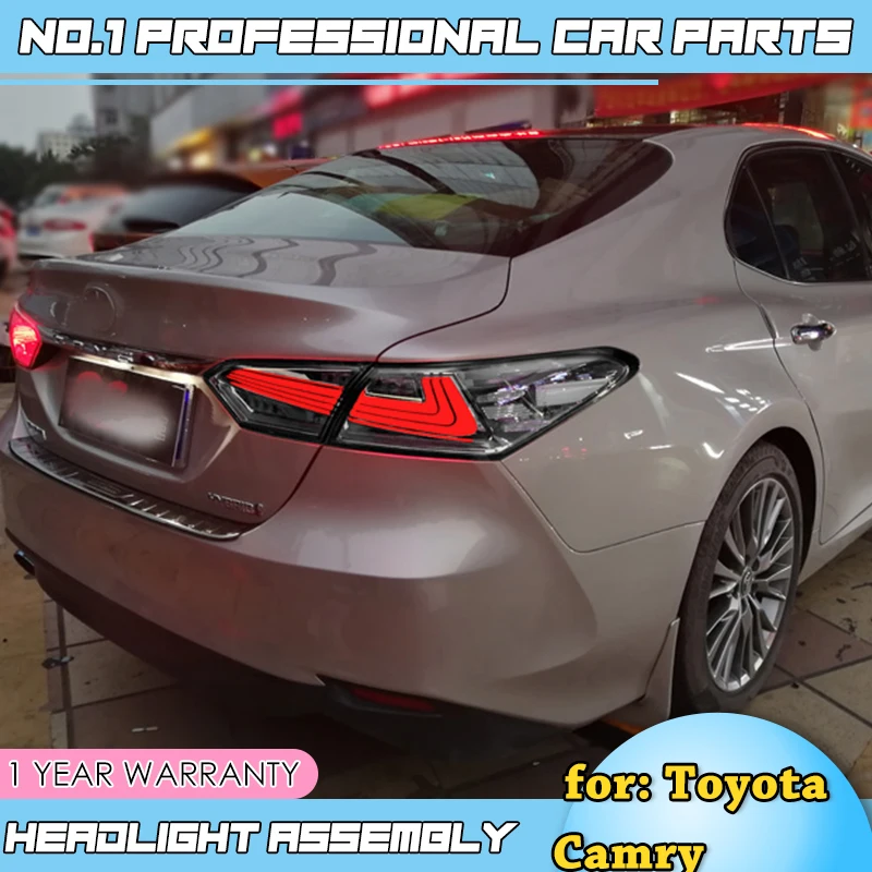 Автомобильные аксессуары для 2018 Toyota Camry задние фары светодиодные DRL +