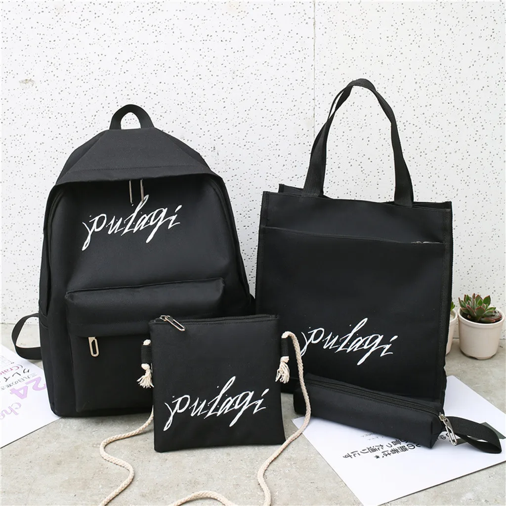 Женские сумки MOLAVE Модный женский Рюкзак Студенческая сумка четырехкомпонентные