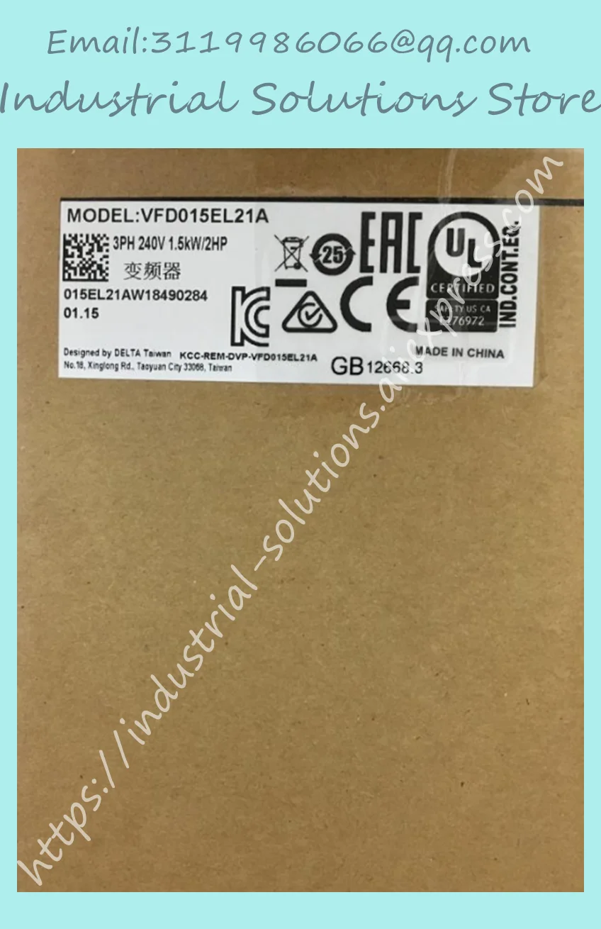 Новый инвертор VFD002EL11A VFD004EL11A VFD007EL11A VFD002EL21A VFD004EL21A VFD007EL21A VFD015EL21A VFD022EL21A |