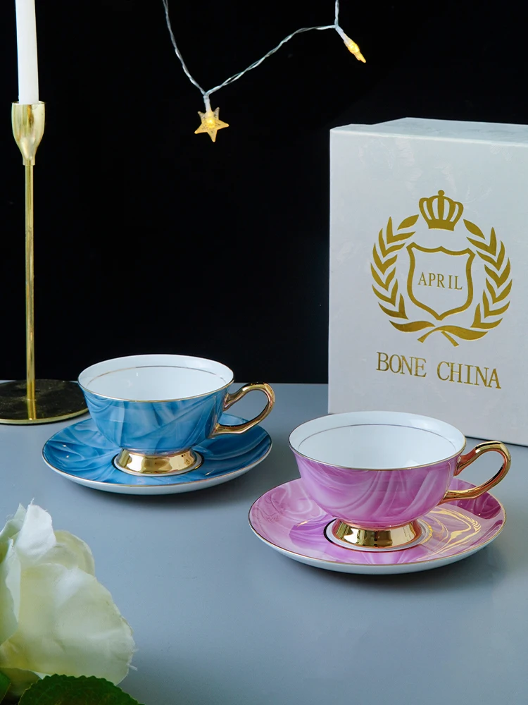 Bone China Creative Coffee Cup Elegant Art Afternoon Tea Mate Milkshake Design Milk Breakfast Canecas Mug Ceram AA50BD |