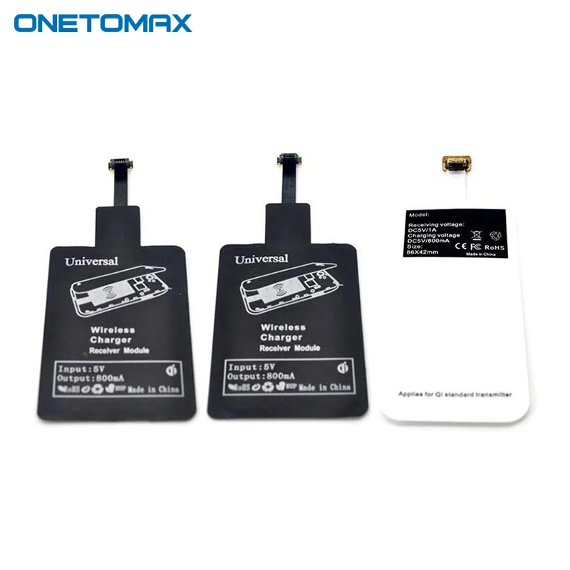 Быстрая зарядка Qi стандартное беспроводное зарядное устройство приемник для iphone