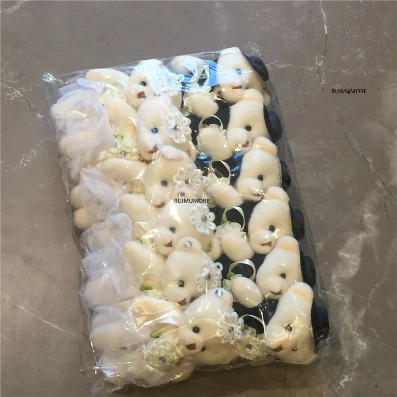 Свадебный подарок медведь плюшевая игрушка Чучела 10 см 1 пара кукла декор |