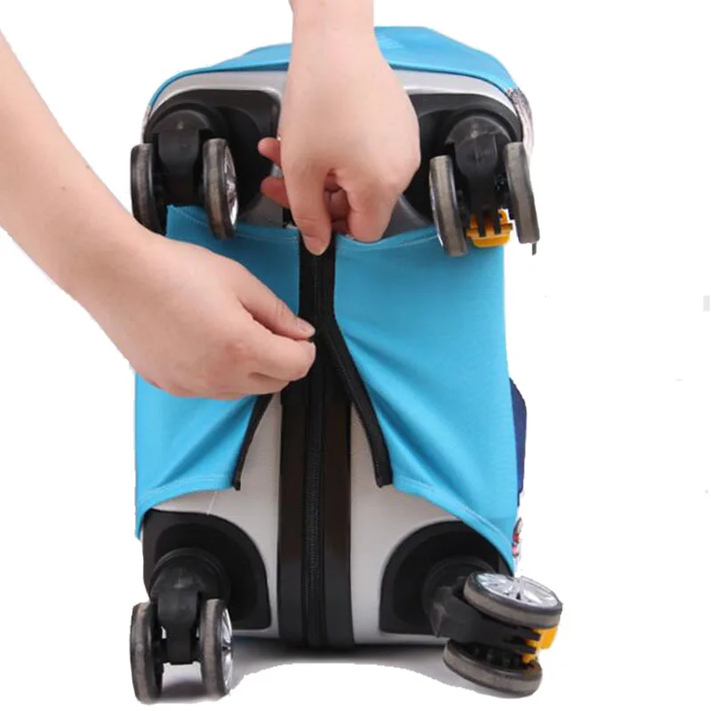 Wehyah спандекс чехол для чемодана чехлы аксессуары путешествий милый с принтом