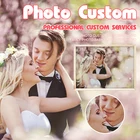 AB Driill, алмазная живопись, фотографии на заказ, полная квадратнаякруглая Алмазная мозаика, картина с круглыми стразами алмазами вышивка, распродажа