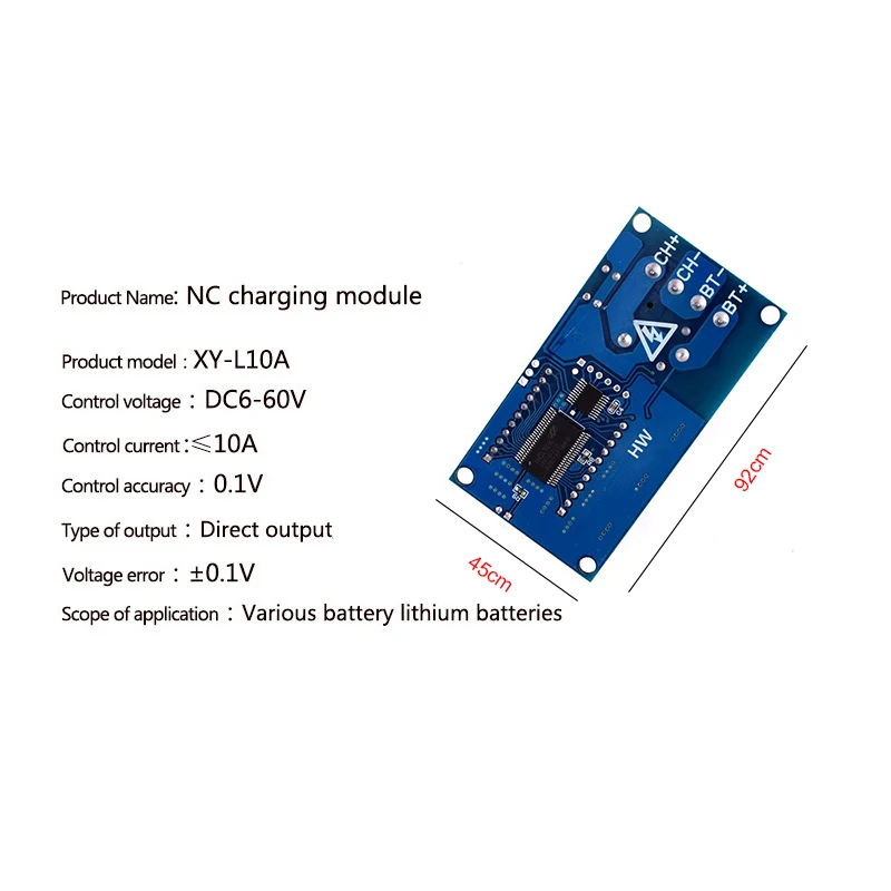10A 6-60V Lithium Battery Charge Controller Protection Board Lcd Display Integrated Circuit Overcharge Control Module | Электроника