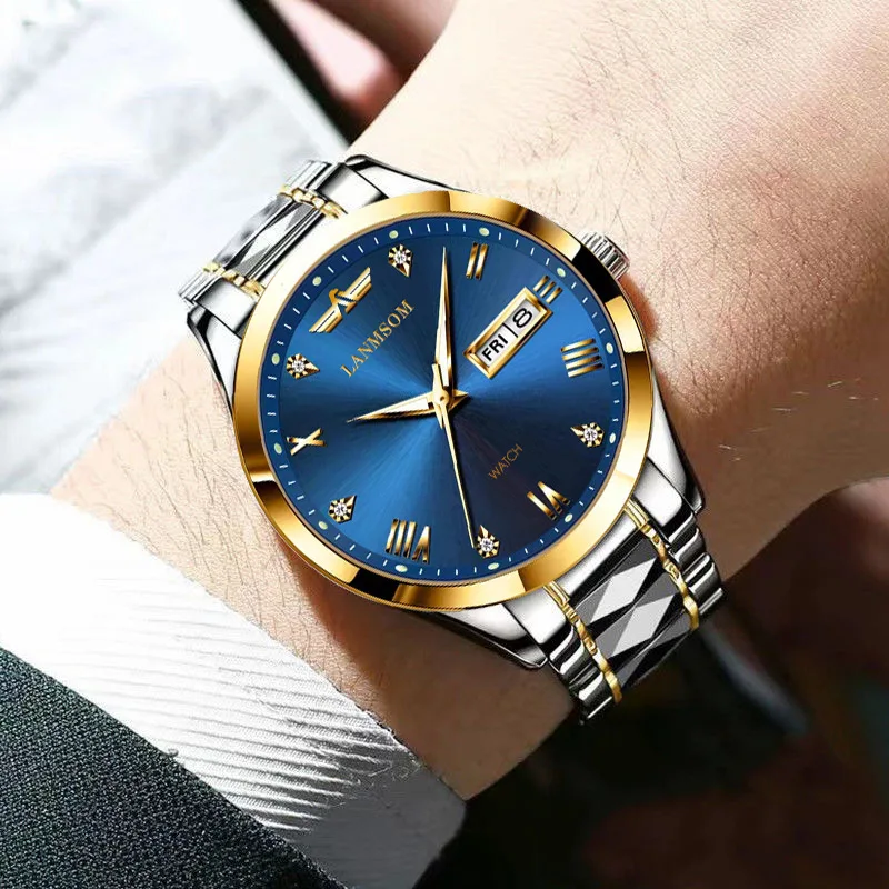 

Datelog Series Ladies Men's Automatic Mechanical Watch Stainless Steel Waterproof Casual Watch