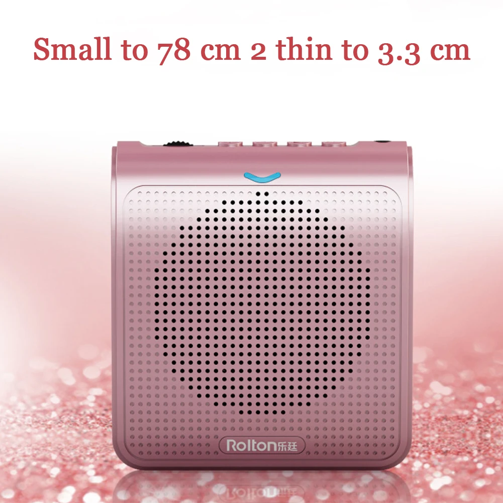 Латунный с поясным ремнем usb зарядный микрофон голосовой усилитель портативный