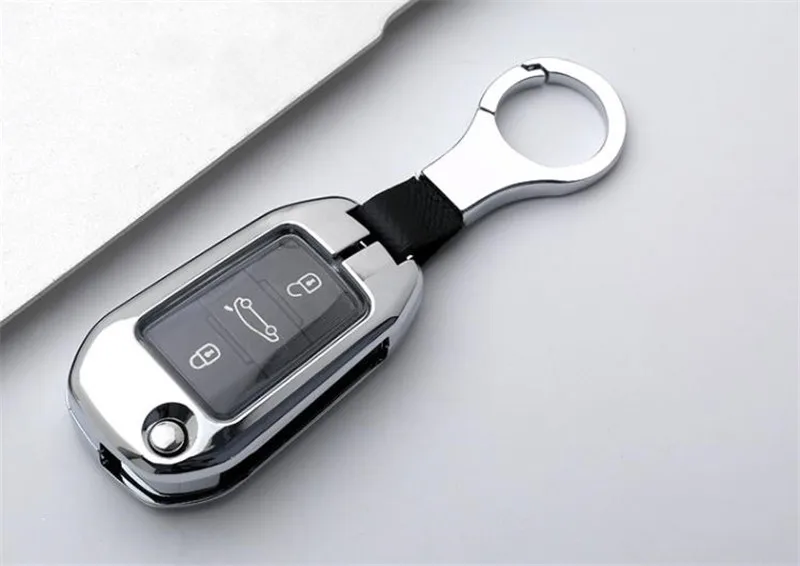 For Citroen C5 AIRCROSS 2017-2021 Zinc alloy Car key Protective shell Anti-scratch protection decoration styling | Автомобили и