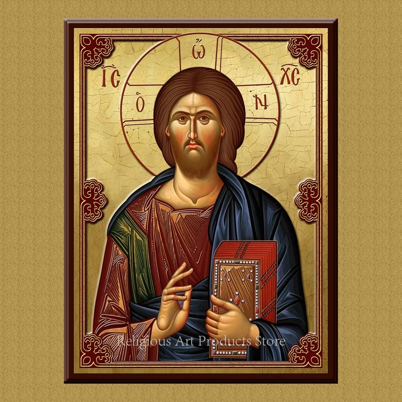 Деревянные резная картина статуи Иисуса нашей леди статуэтки и скульптуры