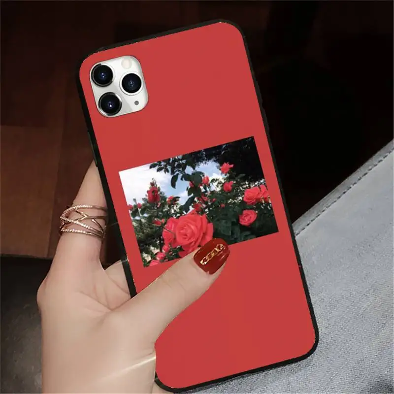 

Great prints Flower Sunflower Rose Phone Case for iPhone 11 12 pro XS MAX 8 7 6 6S Plus X 5S SE 2020 XR