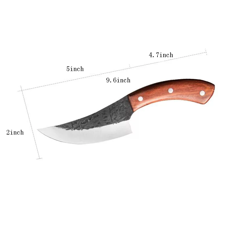 Кухонный нож из нержавеющей стали антипригарный острый Кливер рыба овощи