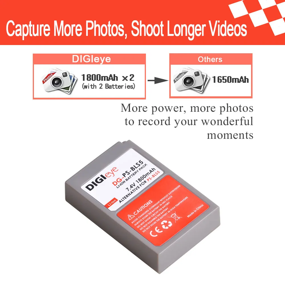 2 предмета PS-BLS5 BLS5 BLS50 Батарея для цифровой камеры Olympus OM-D E-M10 ручка E-PL2 E-PL5 E-PL6 E-PL7 E-PM2