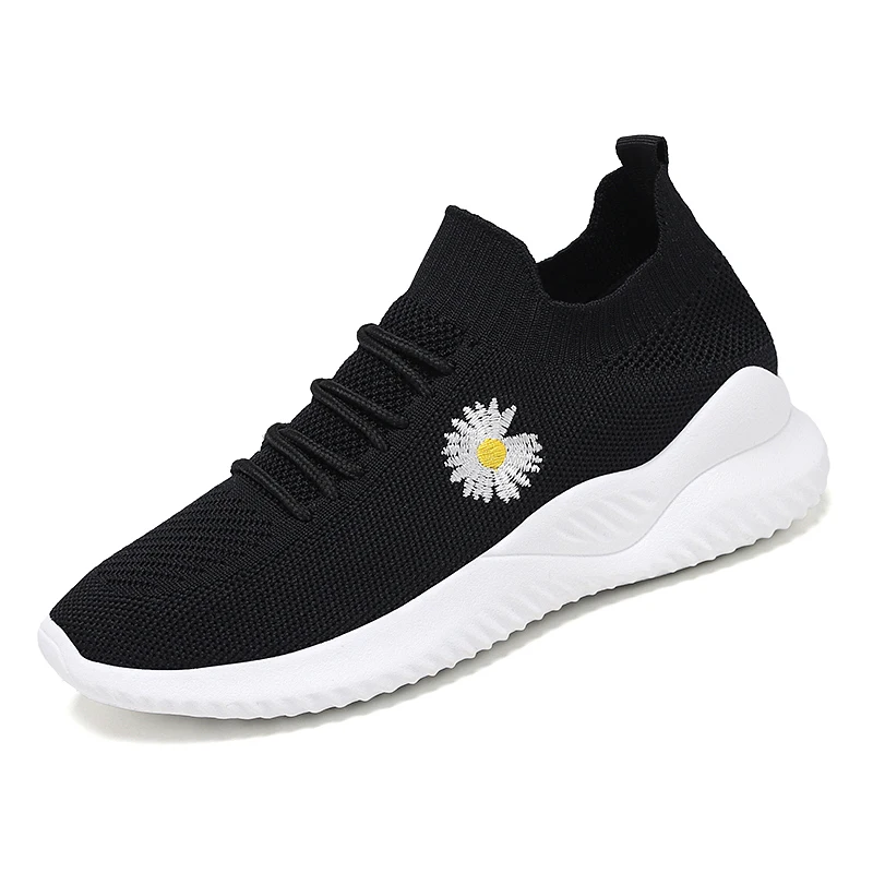 Модная летняя Новинка 2020 женская спортивная обувь с кружевом для студентов