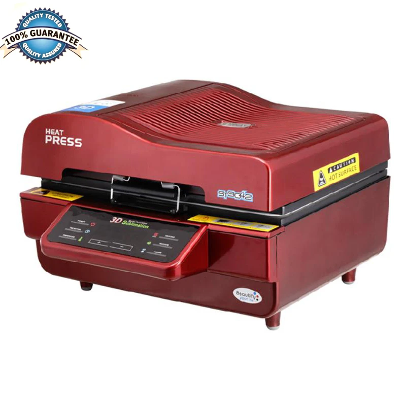 3D вакуумный пресс термопресс принтер сублимационный для чехлов кружек тарелок