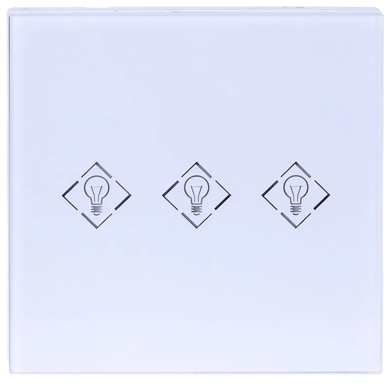 Бесплатная доставка PL-708R сенсорный Экран Беспроводной электрических выключателей светильник Мощность коммутатор совместим с фокусом серии сигнализации Системы