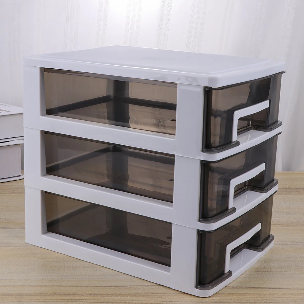 

Household Double-layer Storage Cabinet Drawer Type Closet Portable Multifunction Storage Rack Organizer Furnit