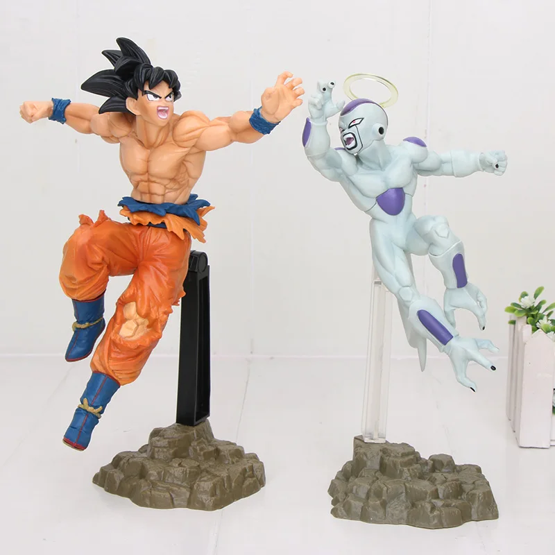 20 см Dragon Ball Супер saiyan 4 Сон Гоку Фриза frieza tag figthers ПВХ фигурка Коллекция Модель игрушки