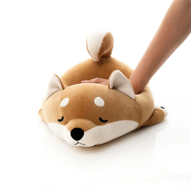 Niuniu Daddy 40cm Kawaii Shiba Inu Dog Plush Toy Soft Animal Pillow Stuffed Cute Lying | Игрушки и хобби