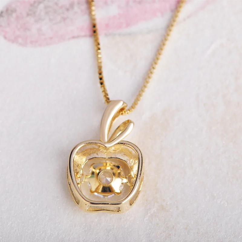 Медальон MECHOSEN из серебра Подлинный экземпляр ожерелья с кулоном пробы фианитом в