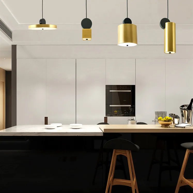 Современный промышленный подвесной светильник в скандинавском стиле