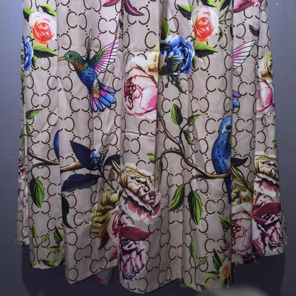 Женское длинное платье-рубашка с отложным воротником Платье макси цветочным